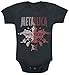 Metallica Until I Sleep Unisex Body Negro 68/74, 100% algodón,