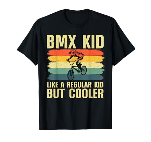 Cool BMX for Kids Boys Men BMX Racing Off Road Bike Riders T-Shirt