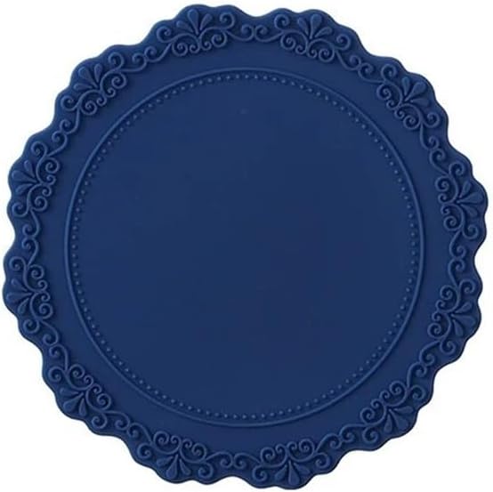 キッチンラウンドエンボステーブルマット食事マット多目的シリコーンホットマット家の装飾耐熱