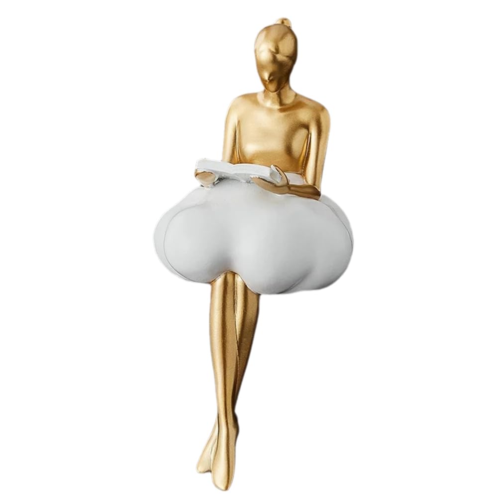 CTRLZS Cloud Girl Living Room Crafts Character Ornaments Ballet Studio Net Red Shop Decoration A