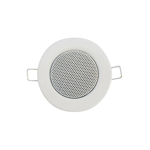 4er Set Decken-Einbaulautsprecher Weiß – 8cm/6cm, Halogen-Look, 8 Ohm, 3W RMS, Von Chilitec