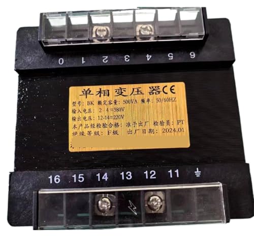 Single Phase Isolation Transformer 380v to 220v 110v 24V36v Machine Tool Control 1-800va 1Pcs(380V转36V,200VA)