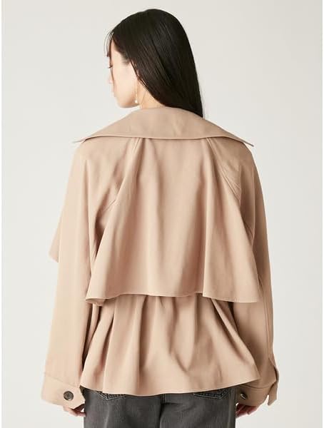 Amazon.co.jp: 3WAYミドルトレンチコート FWFC251042BEG0 : ファッション