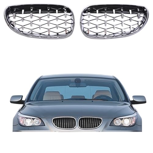 Grille de style calandre argent pour rénover votre voiture E60