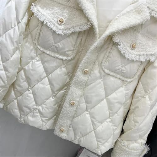 Chic Women's Black Vintage Puffer Coat - Lightweight & Cozy for Chilly Days - Image 3