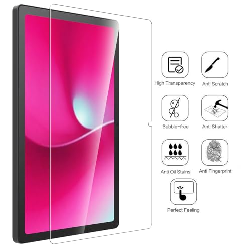 Protector de Pantalla Tempered Glass para T-Mobile REVVL Tab 2 10.1" 2 Pack miniatura 3