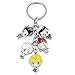 Luunay Anime Peripheral Full-Time Hunter Metal 5 Doll Pendentif Combinaison Porte-Clés Pendentif