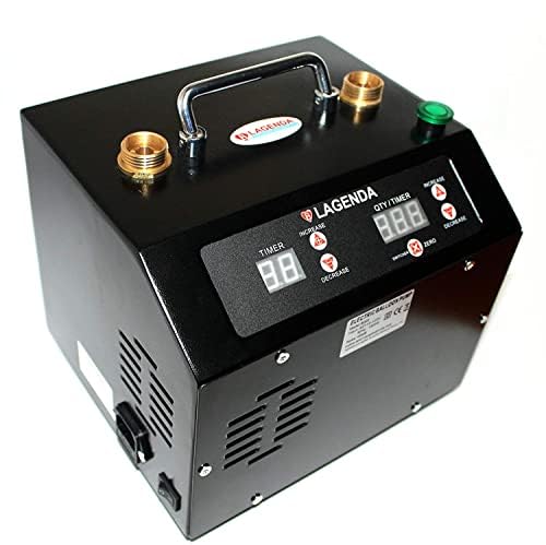 Air Balloon Inflator Dual Split Electric Air Balloon Pump B322 V3.0 Electric Balloon Blower Pump with Carrying Bag, Black