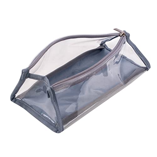Water Resistant Polyester 4 in 1 Hanging Roll Up Makeup Bag Toiletry Bag Travel Cosmetic Storage Case Hair Beauty Tools First Aid Kits Organizer Bag With 4 Removable PVC Zipper Pouches (Grey)3