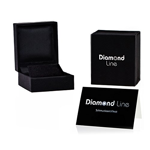 Diamond Line Diamant-Ohrstecker Gold 585 mit 2 Brillianten 0.15 ct. Lupenrein