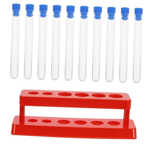 NAMOARLY Experiment Test Tubes Holder Rack Plastic Tube Holder Laboratory Test Tube Support Sturdy Material