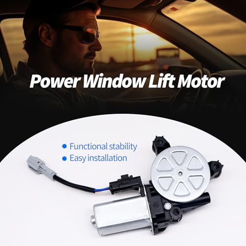 Image of HiSport 824503X000 Power Window Lift Motor Compatible with Hyundai | Elantra 2011-2016,Elantra Coupe 2013,Sonata 2013-2015,Replace 824503X100 834603S001 834603X100