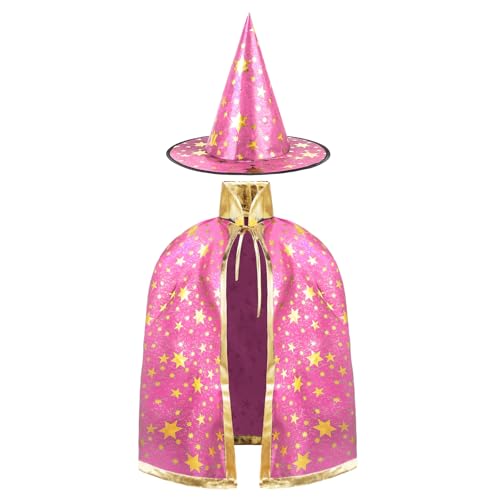 AYBUY Kinder Halloween Kostüm, Zauberer Kostüm Kinder, Wizard...