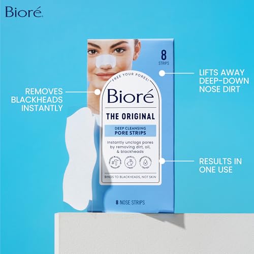 image for Bioré Original Blackhead Remover Strips, Deep Cleansing Nose Strips W