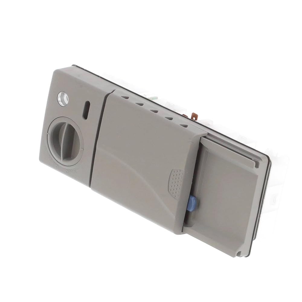 DD59-01002A Dishwasher Detergent &amp; Rinse Aid Dispenser Assembly (OEM) 7.7 * 3.3 * 2.2 in - Compatible Replacement With Samsung Dishwasher Parts