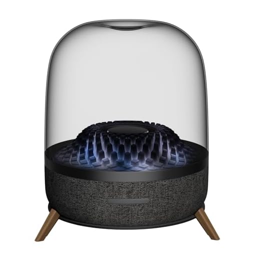 Schreibtischständer aus Metall für Harman Kardon Aura Studio 4, Aura Studio 3, Soundsticks 4 Lautsprecher, Schreibtischständer – platzsparender Tischständer für Harman Kardon Soundsticks 4, Aura