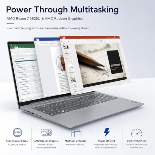 Lenovo Slim 3 Ryzen 7 15.6" FHD Touchscreen 16GB RAM 512GB SSD miniatura 4