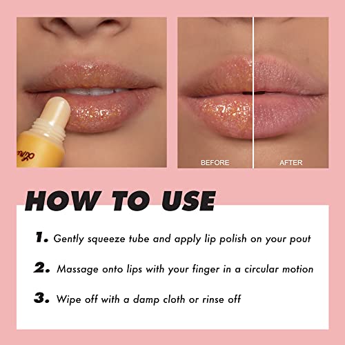 Lime Crime Golden Wet Cherry Lip Scrub - Moisturizing and Hydrating Ingredients Gently Exfoliates & Buffs Away Dead Skin - Coconut Oil & Vitamin E Helps Repair Dry, Chapped and Cracked Lips - Vegan