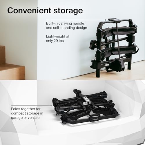 Image of Thule Outpace 2 Bike Hitch Rack, 2 inch & 1.25 inch Hitch, 110lb Capacity