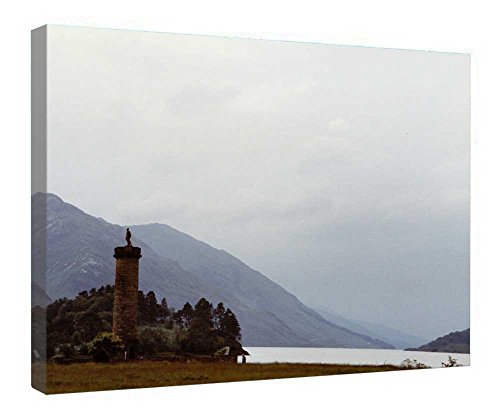 Toile Glenfinnan Monument prête à accrocher pour mur vide sans cadre