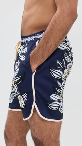 AGUA BENDITA Men's Liam Clay Swim Trunks 6"4