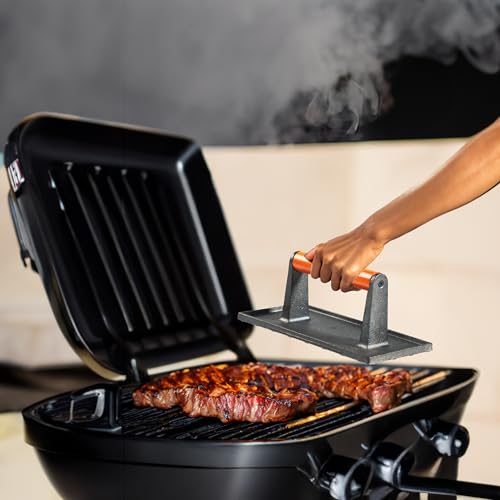 image for Vivicreate Bacon Press, Griddle Press, Grill Press, Meat Press, cast I