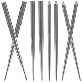 OSALADI Pasador Cónico de Acero Inoxidable 8 Piezas 14g/16g para Piercing de Labio y Nariz Función Ajustable para Hombres y Mujeres