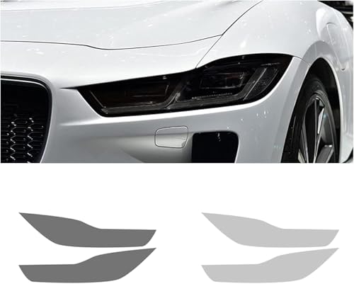 Film pour phares Jaguar I-Pace de qualité supérieure en TPU noir transparent