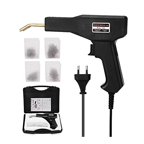 ZTBH Herramientas y accesorios de soldadura Herramientas de garaje soldador, práctica máquina grapadora en caliente, máquina de reparación de PVC reparación de parachoques de coche, herramienta de