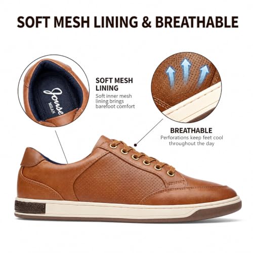 Image of Jousen Men's Casual Shoes Dress Sneakers