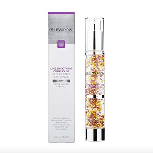 Dr. Lewinn's Line Soothing Complex S8 Reduce Lines & Wrinkles Triple Action Suitable For All Skin Types, 1.01 fl.oz./ 30ml