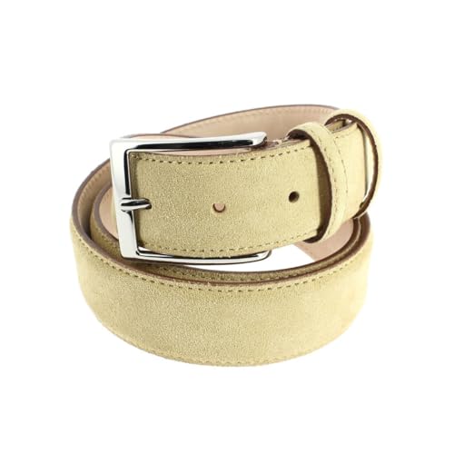 Ceinture en daim marron pour un style casual chic au quotidien