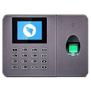 Biometrische vingerafdruk tijd klok voor werknemers aanwezigheid machine vingerafdruk punch kaart machine netwerk…