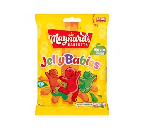 Bassetts Jelly Babies 165g Bag x4 by Bassett's