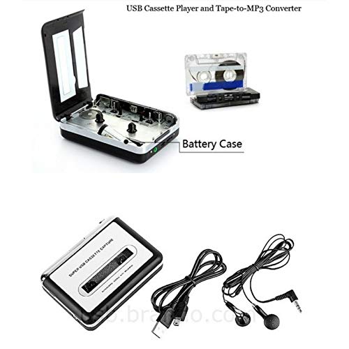 Conversor De Fita Cassette Usb Tocador E Conversor K7 Mp3…