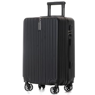 Mala De Viagem De Bordo 10kg Pequena Rígida 360° Anac Bolsa (PRETO)