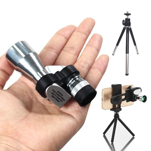 AOTUHA Compact Monocular Telescope for Adults, Portable Handheld Mini Monocular with Smartphone Adapter, Perfect for Bird Watching, Fishing, Travel and Scenery.