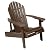 highwood AD-CHL1-ACE Hamilton Made in The USA Folding and Reclining Adirondack Chair, Adult, Weathered Acorn