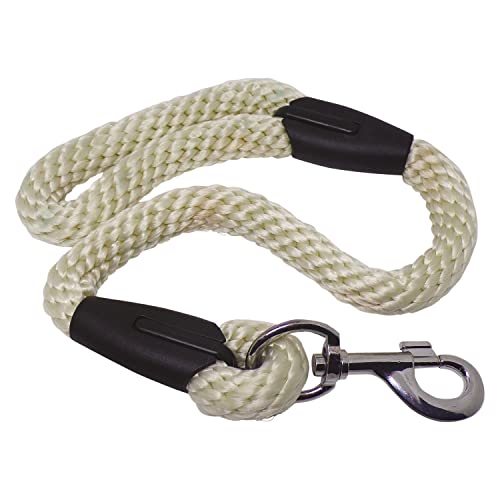 WeGeek - Guinzaglio per cani in corda intrecciata, adatto a cani di taglia grande (max 70kg), Lunghezza 65cm, circonferenza 1,8cm, colori assortiti