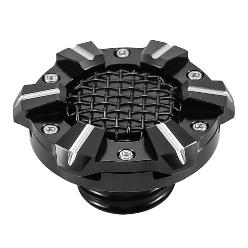 Bouchon carburant moto en aluminium CNC taillé dans la masse pour Harley Sportster XL