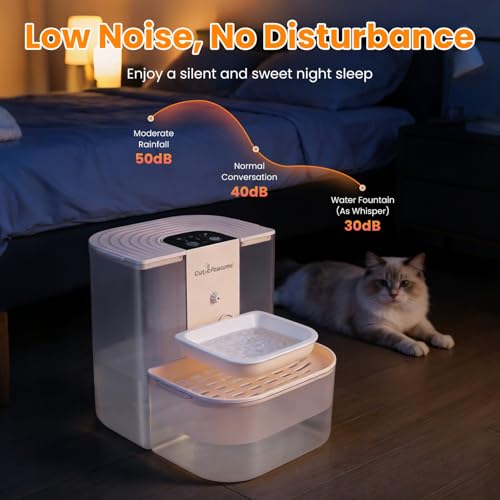 Fuente de agua automática para gatos y perros pequeños 4.5L miniatura 6