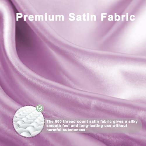 Image of Baby Bassinet Sheets for Baby Boy Girls,4-Pack Fitted Bassinet Sheets Set Compatible with Halo Bassinest Swivel Sleeper,Baby Delight,Angelbliss,32 inchX16 inch (Pink & Purple)