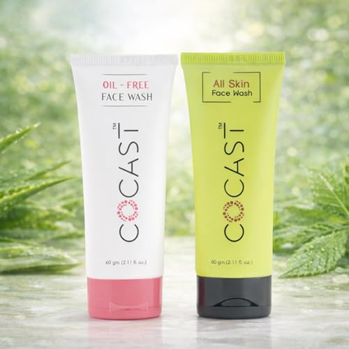 Image of Oil-Free Face Wash with 2% Salicylic Acid & Vitamin-C | Neem & Aloe Vera Extract | Acne Control, Pore Cleansing & Oil Balance | For Oily & Acne-Prone Skin | 60 g
