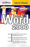 guide utilisateur word  Guide utilisateur Word 2000, cédérom