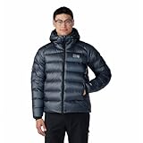 Mountain Hardwear Men's Phantom Alpine Down Hooded Jacket, Blue Slate