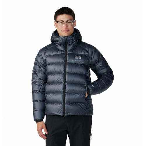 Mountain Hardwear Men's Phantom™ Alpine Down Hooded Jacket Blue Slate Medium