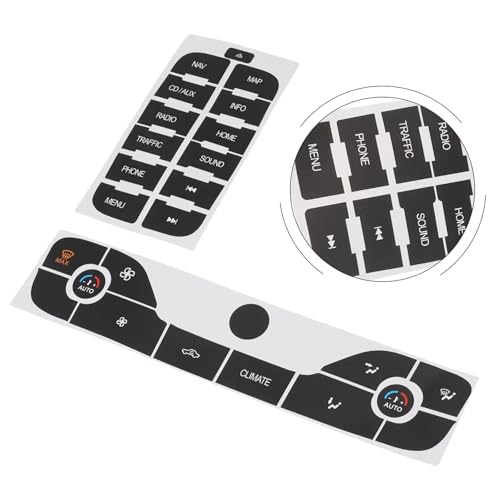 Autocollant bouton climatisation S-Max 2011 : stop touches usées - 4