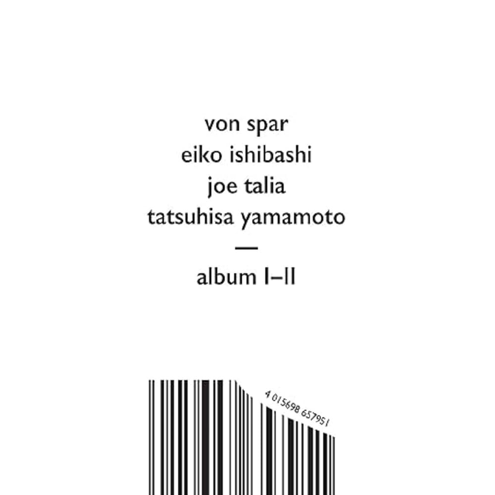 Von Spar / Eiko Ishibashi / Jo Album I // Album II CD BB458 NEW