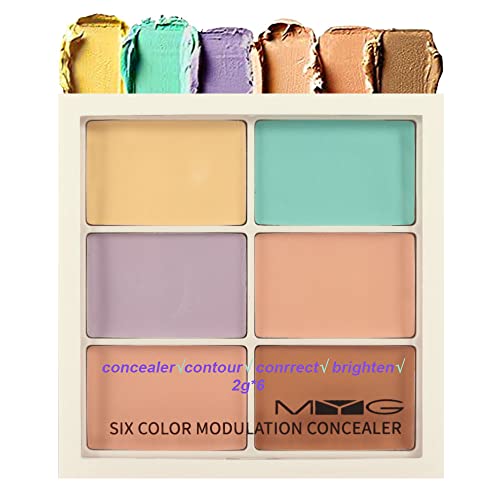 Professional Color Correcting Concealer Palette,Cream Contouring Makeup Kit,Corrects Dark Circles Red Marks Scars,Longwear&Easy to Apply,Highlight and Contour,or as Foundation Professional Color Correcting Concealer Palette,Cream Contouring Makeup Kit,Corrects Dark Circles Red Marks Scars,Longwear&Easy to Apply,Highlight and Contour,or as Foundation