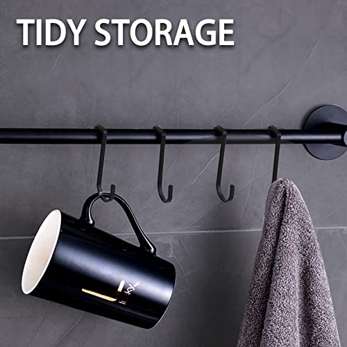 ATEN Pacote com 2 cabides de cubículo, ganchos de porta, ganchos para pendurar casacos, fotos, bolsa